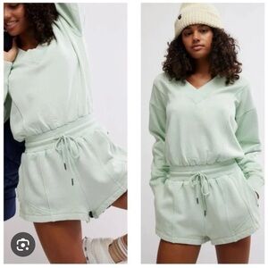 FP Movement by Free People Interceptor Pistachio Jumpsuit